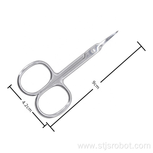 Metal Nail Scissors Beauty Finger Stainless Steel Cuticle Nail Scissors